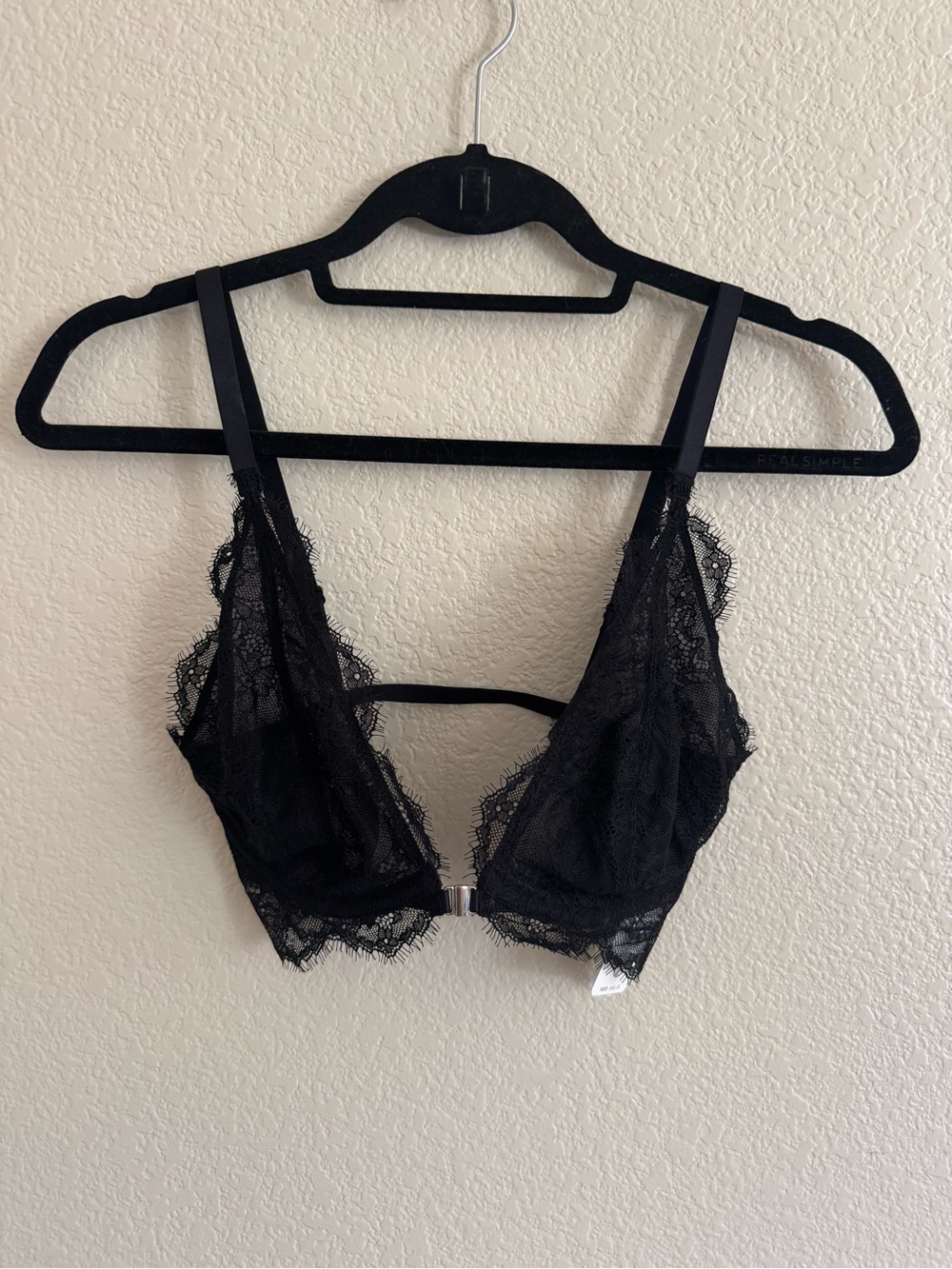Free people intimates Black Lace Bralette - 34D NEW